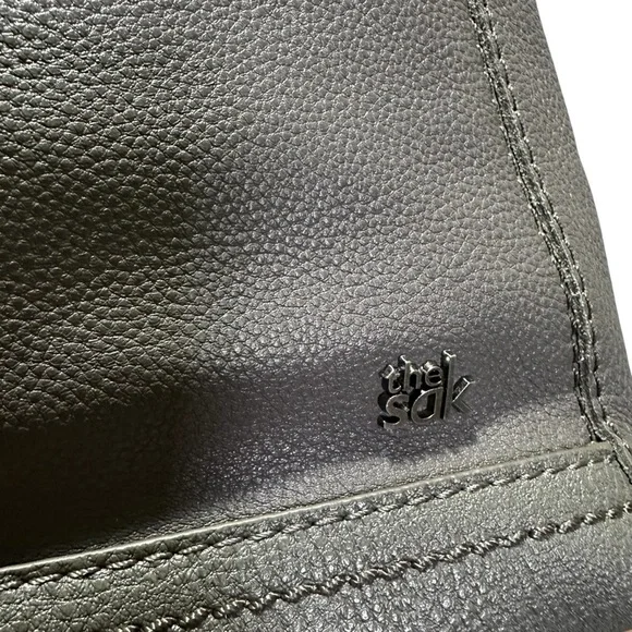 The Sak Gray Crossbody Leather Bag - Picture 4 of 14